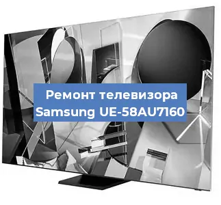 Ремонт телевизора Samsung UE-58AU7160 в Москве